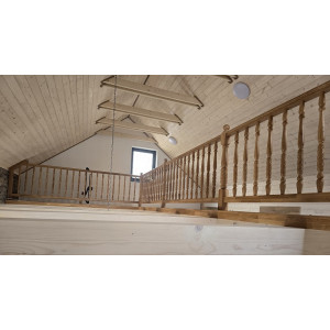 Drevený stĺpik zábradlia T-2b