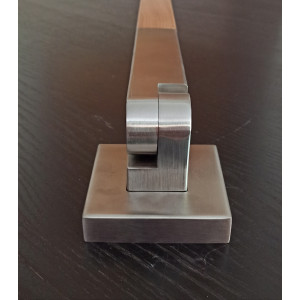 Stĺpik pre zábradlie Nerez/Drevo s nastaviteľným uhlom