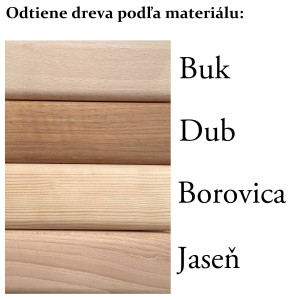 Drevené madlo zábradlia 6,5x4,5cm s drážkou 45x5mm č.28