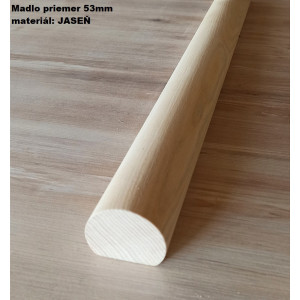 Drevené madlo priemer 53 mm na stenu č.7