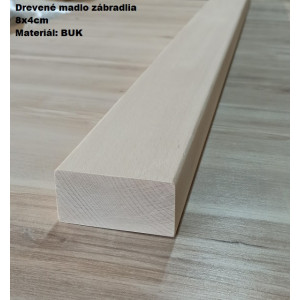 Drevené madlo zábradlia  8x4cm č.33