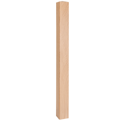Drevený Koncový stĺpik zábradlia 9x9x110 2c vrch pyramída