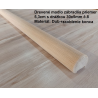 Drevené madlo zábradlia priemer 5,3cm s drážkou 30x5mm č.8