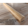 Drevené madlo zábradlia priemer 5,3cm s drážkou 30x5mm č.8