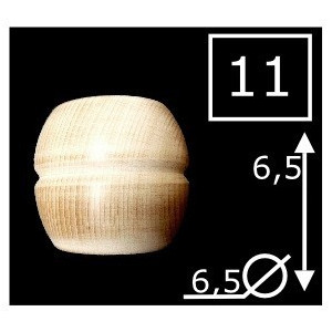 Drevená nábytková noha 11