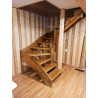 Drevené schody masívne