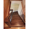 Drevené schody rohové