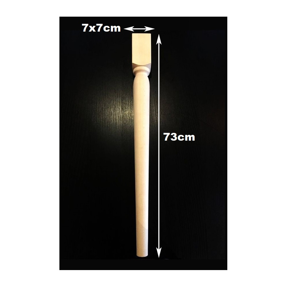 Drevená nábytková noha klasická 13